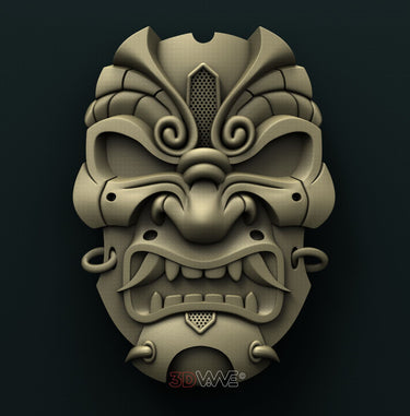 MASK 3D STL 3DWave